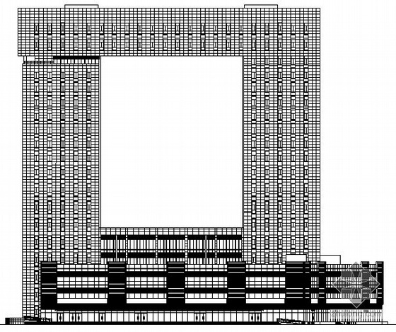 广电建筑案例资料下载-[无锡]某广电建筑设计大楼建筑施工图