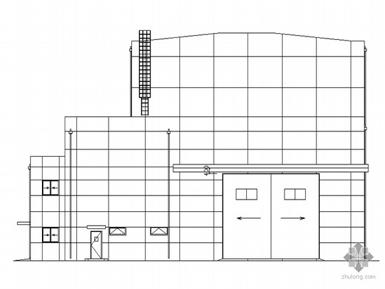 生态洽谈室建筑施工图资料下载-[北京]某探伤室项目建筑施工图