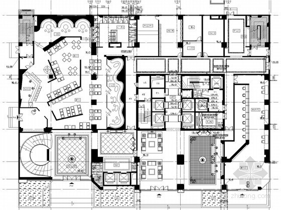 多层旅社给排水施工图资料下载-[浙江]知名酒店给排水消防施工图（甲级设计院 虹吸雨水）