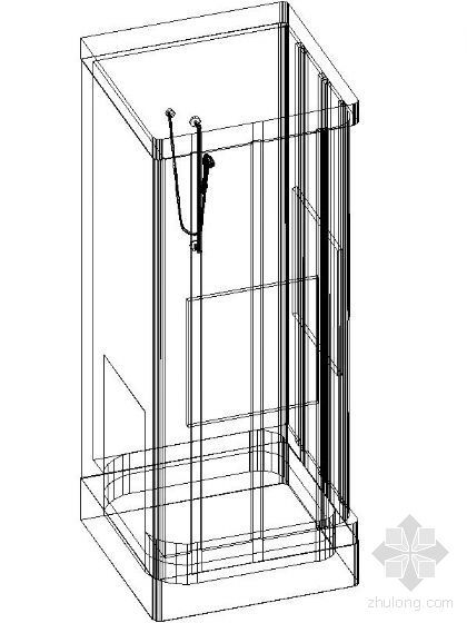 cad浴室三维资料下载-CAD卫浴空间三维模型图集