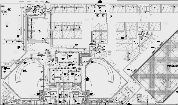小区建筑施工图全套资料下载-[四川]超大型商住综合小区全套暖通空调系统设计施工图(名院出品)