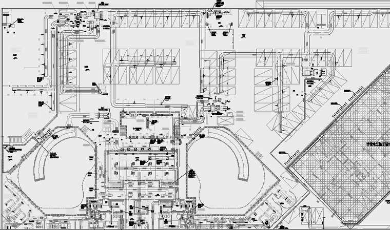 一次回风全空气系统设计资料下载-[四川]超大型商住综合小区全套暖通空调系统设计施工图(名院出品)