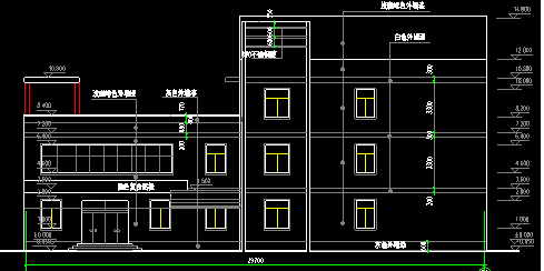 多层宾馆全套建筑施工图