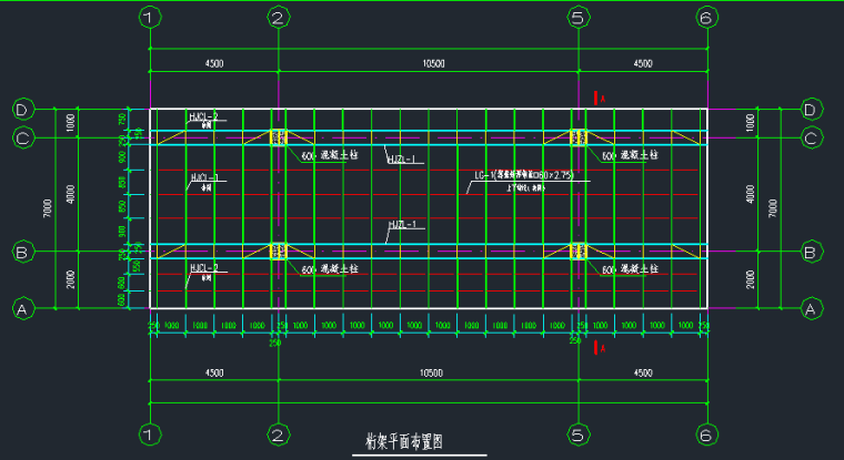 造型大门详图资料下载-钢桁架大门造型结构设计图