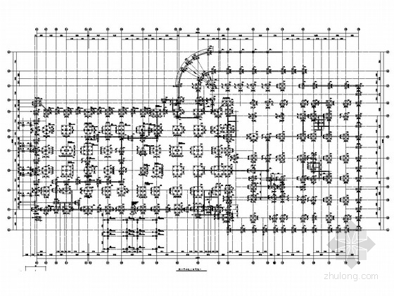 单层地下室结构施工图资料下载-框架结构地下一层地下室结构施工图