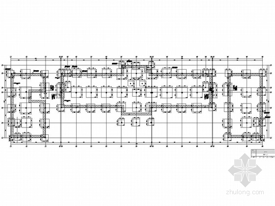 三层框架结构办公楼施工方案资料下载-[黑龙江]地上三层框架结构办公楼结构施工图