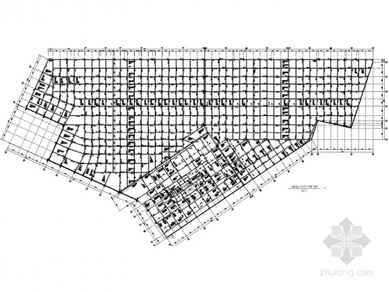 5层住宅结构图资料下载-8度剪力墙住宅小区结构图（5栋、端承桩）