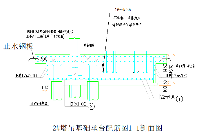 [广东]30层高层框架双筒结构公寓楼QTZ80型塔吊基础施工方案（36页，系列）_1