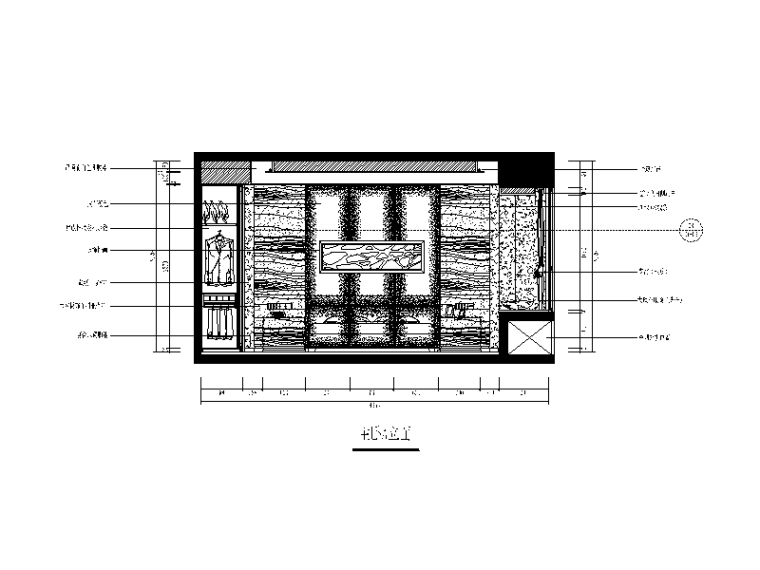 五个不同风格样板房设计CAD施工图（含效果图）立面图