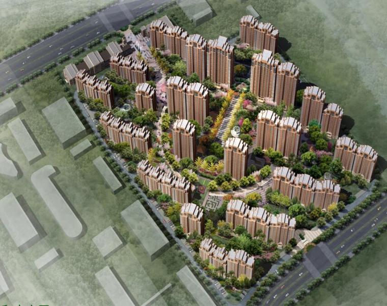 中式生态住宅居住区资料下载-[安徽]和安家园居住区建筑方案文本（欧陆风格）