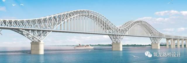拱结构案例资料下载-南京大胜关长江大桥钢桁拱架设墩旁托架结构设计与施工