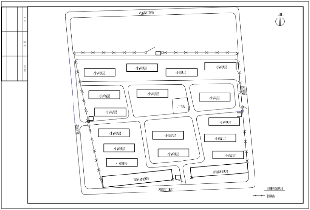 [南京]房地产住宅项目地块开发可行性研究（164页）-规划设计平面图