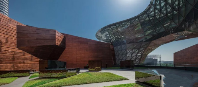 [上海]世博会博物馆BIM技术应用-　户外庭院