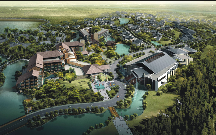 杭州国际博览中心会议中心资料下载-峨眉山国际度假会议中心规划设计