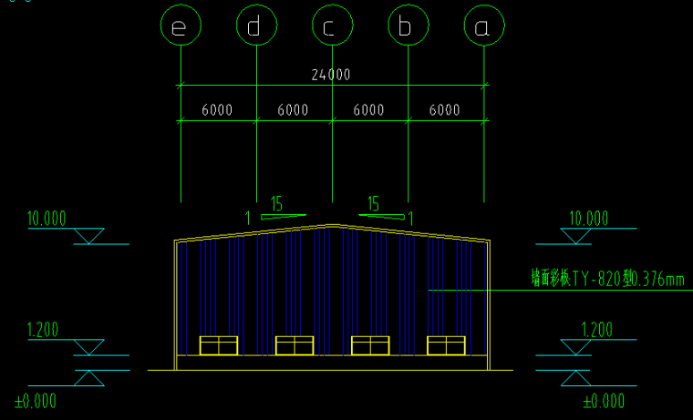 西安公司钢结构工程CAD_2