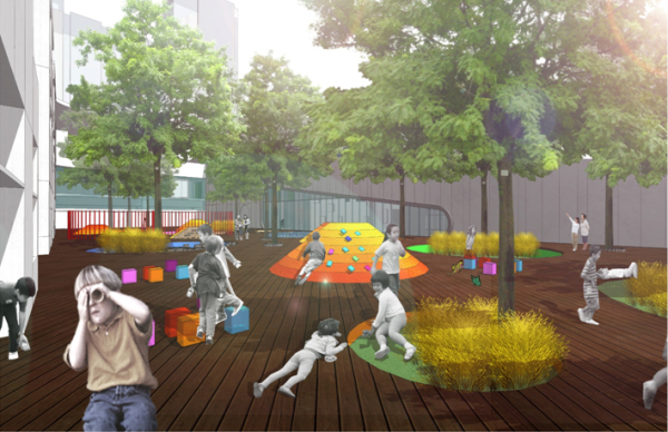 幼儿园室内景观设计资料下载-[北京]复合生态幼儿园景观设计方案(2016最新独家)