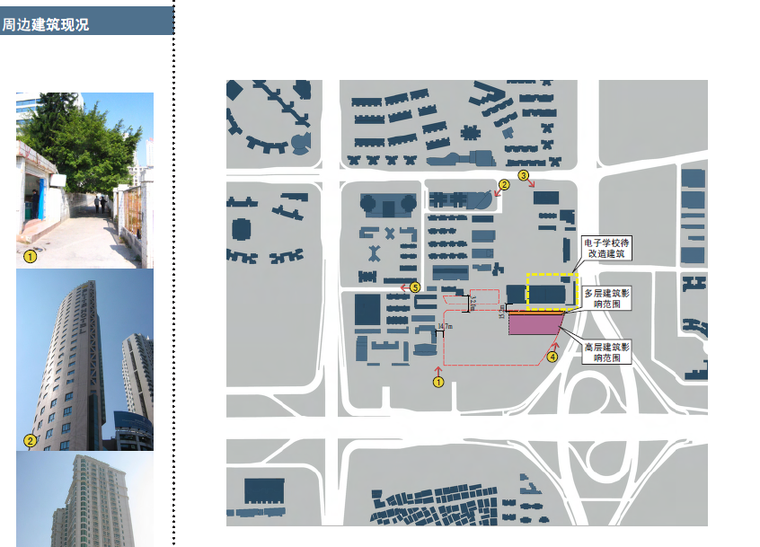 [广东]福田科技广场商业建筑规划设计方案文本-周边建筑概况
