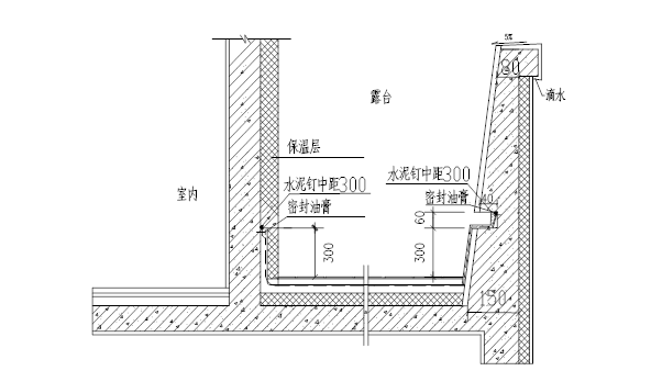 防渗漏工程作业指南试行版（44页，节点详图丰富）-露台卷材收头节点详图