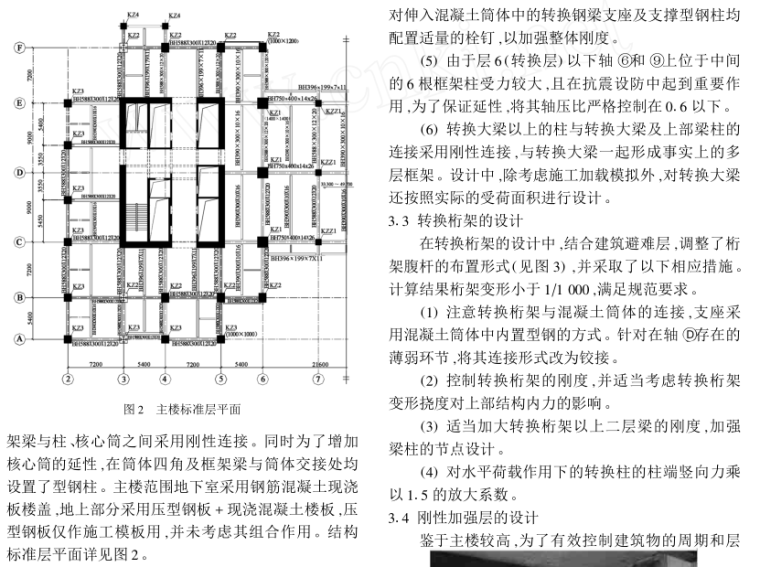 上海银行大厦SRC框架-核心筒结构设计_5