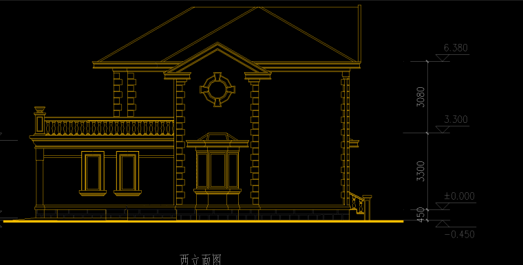 2020年欧式别墅三层设计图资料下载-别墅方案设计图