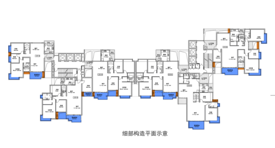 深圳岛城邦三期住宅建筑设计方案文本（含多套方案）