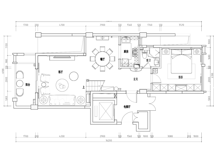 家装设计如何资料下载-[广西]钦州丽景天下样板房家装设计完整施工图