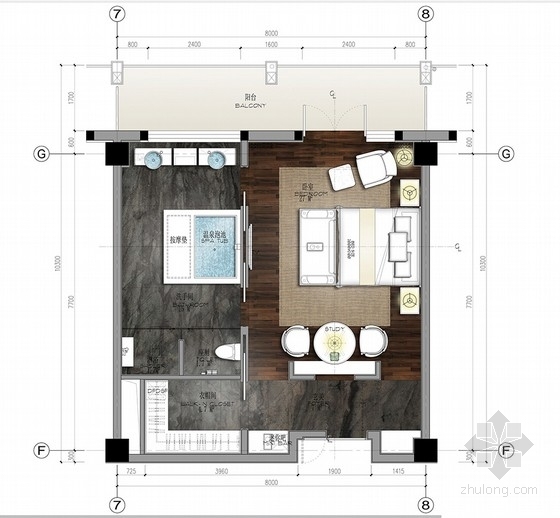 中式酒店卧室模型资料下载-[北京]简约中式艺术酒店室内设计概念方案