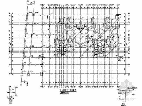 板楼住宅楼平面图资料下载-[重庆]七层框架剪力墙结构住宅楼结构施工图