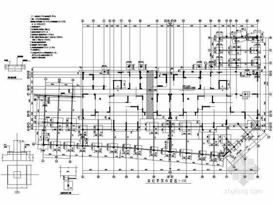八层住宅楼施工图资料下载-[江苏]八层剪力墙结构住宅楼结构施工图