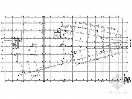 单层地下车库结构图纸资料下载-[辽宁]单层框架结构地下车库结构施工图