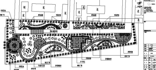 CAD小区园林资料下载-[新疆]某高档小区园林景观施工图
