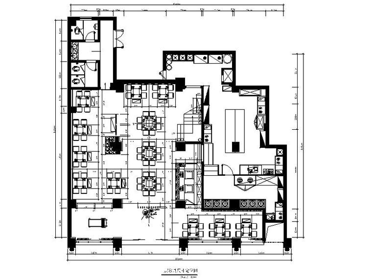 传统中餐厅资料下载-[福建]经典传统川派火锅店设计施工图（含效果图）