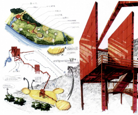 园林景观前期策划资料下载-园林景观快题设计