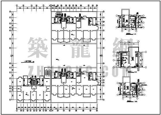 商住楼建筑设计图资料下载-浙江某商住楼给排水设计图