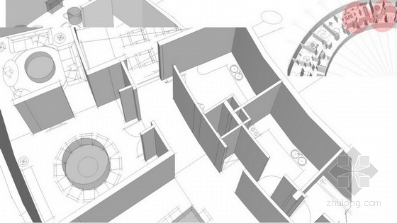 室内设计策划施工图资料下载-[深圳]某中式风会所室内设计策划方案