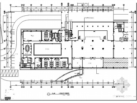 3层园区办公楼现代风格资料下载-[广东]工业园区1.32亿科技中心现代风格办公楼室内装修施工图