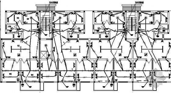 一室一厅卫设计图资料下载-某住宅楼电气设计图