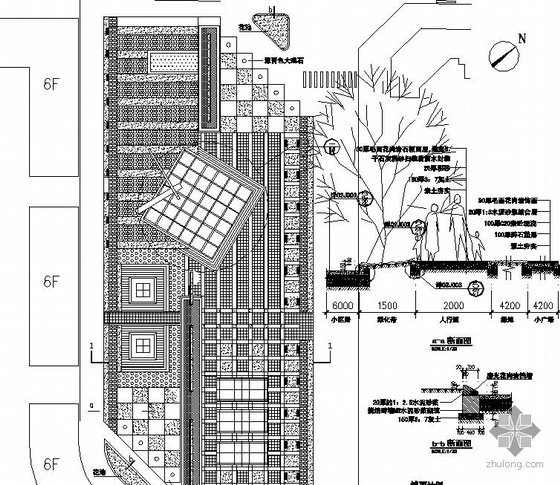 休闲广场景观设计案例案例资料下载-江西某休闲广场景观设计施工图