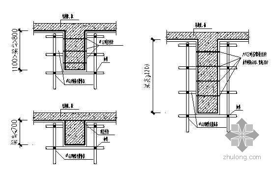 高层建筑穿插施工方案资料下载-重庆某经济适用房工程模板施工方案（胶合板 附图及计算）