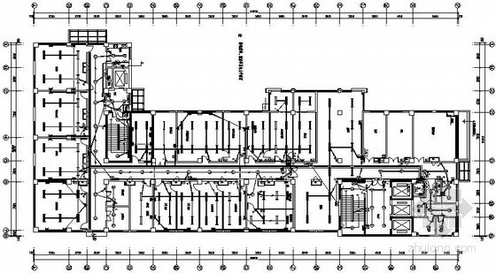 2层综合楼电气图纸资料下载-某医院十二层综合楼全套电气施工图纸60张
