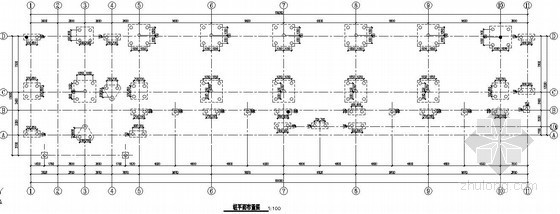 中学教学楼结构设计图资料下载-[上海]框架中学教学楼结构设计图