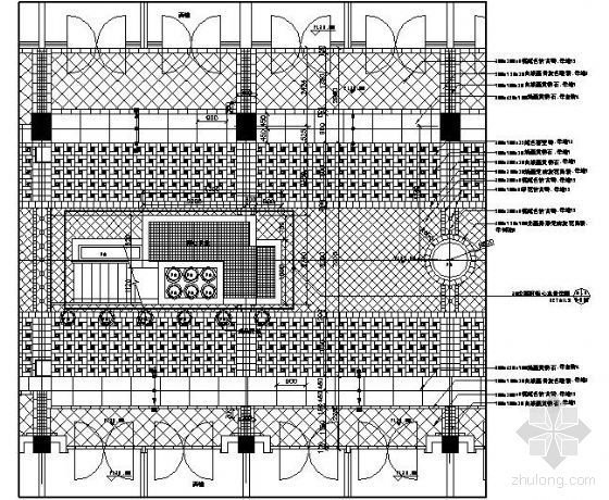 绿城诸暨商业内街建筑设计资料下载-商业内街铺装详图