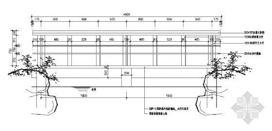木桥详图2资料下载-木桥详图1