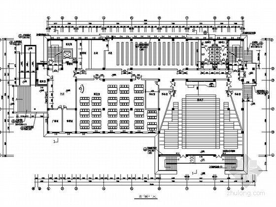 某小学五层行政楼建筑施工图- 