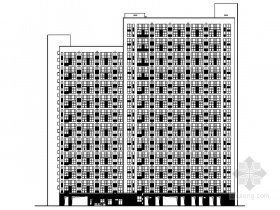 6层酒店式公寓建筑设计资料下载-[东莞]某二十五层酒店式公寓建筑扩初图