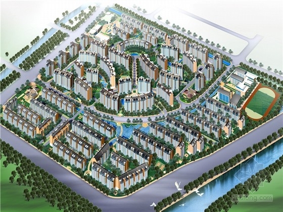2022现代小区文本资料下载-[浙江]现代风格住宅小区规划设计方案文本