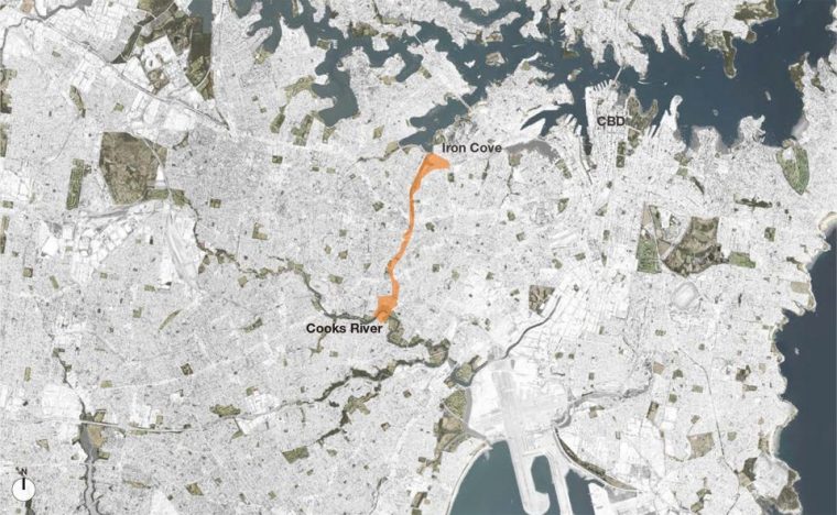 宁波东部新城生态走廊资料下载-悉尼东部城区走廊规划草案
