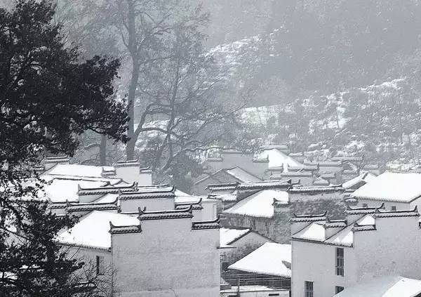 中国最美十大古镇下雪了，美到令人心醉_2