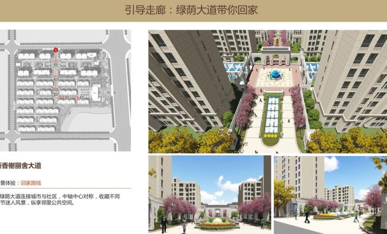 [上海]新华联上海某居住区规划建筑设计方案文本（PDF+94页）-回家流线设计