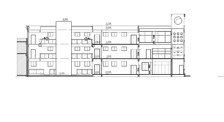 幼儿园建筑总平面资料下载-3层幼儿园建筑设计图